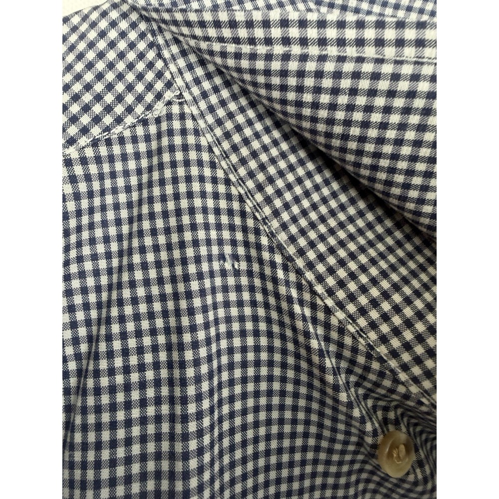 Auburn TIGERS Campus Specialties Men's XL Long Sleeve Blue Checks - Picture 9 of 9